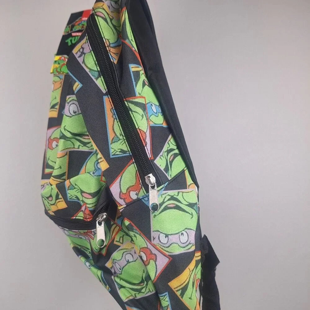 Teenage Mutant Ninja Turtles Full Size School Overnight Backpack Nickelodeon NWT